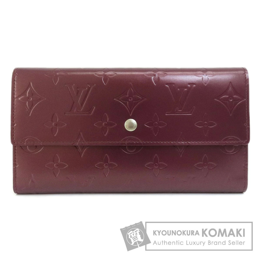 Louis Vuitton Portefeuille International Violet Tresor Wallet Monogram Long - Picture 2 of 6